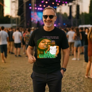 Tricou Lil Wayne, muzica Indie Pop, Dama | Barbat | Copii, Culoare Negru - Img 9