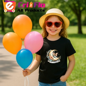 Tricou Live and Wander design luna fluture cu flori boho inspirational Copii | Dama | Barbat Barbat - Img 19