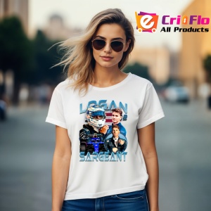 Tricou Logan Sargeant Formula 1, Copii | Dama | Barbat - Img 1