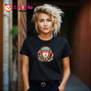 Tricou Logo Liverpool Fc Fotbal Club Anglia V1, din bumbac 100%, tricou negru Copii | Dama | Barbat - Img 8