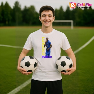 Tricou Lukaku Romelu Chelsea Prezentare - Copii | Dama | Barbat - Img 3