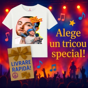Tricou Mac Miller (1), muzica Pop, Dama | Barbat | Copii - Img 6