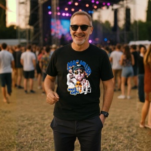 Tricou Mac Miller - Most Dope stil colaj, muzica Rap, Dama | Barbat | Copii, Culoare Negru - Img 9