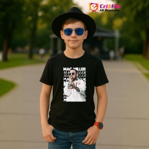 Tricou Machine Gun Kelly, muzica Rap, Dama | Barbat | Copii, Culoare Negru - Img 6