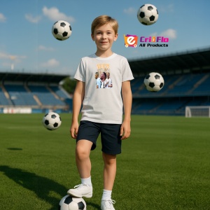 Tricou Madrid Real Mbappe Best Love - Copii | Dama | Barbat - Img 5