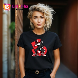 Tricou Maimuta Cool Stil Urban Haine Rosii, din bumbac 100%, tricou negru Copii | Dama | Barbat - Img 8