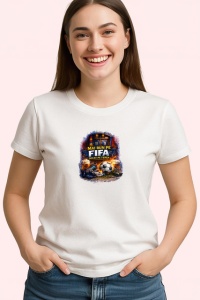 Tricou Man Of The Match Fifa Card Minge Fotbal, din bumbac 100% , tricou alb pentru Copii | Dama | Barbat - Img 2