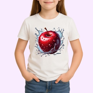 Tricou Mar rosu si explozie acvatica, Fructe, Copii | Dama