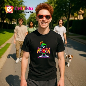 Tricou Marvin the Martian Cartoon Graffiti Style Copii | Dama | Barbat - Img 24