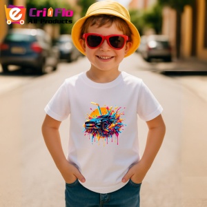 Tricou Masina sport moderna in valuri de culoare Copii | Dama | Barbat - Img 10