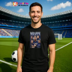 Tricou Mbappa Kylian Sad - Copii | Dama | Barbat - Img 12