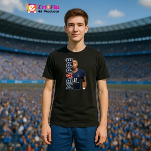 Tricou Mbappe PSG best Town - Copii | Dama | Barbat - Img 11