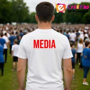Tricou MEDIA, Personalizat | Unisex Dama si Barbat - Img 4
