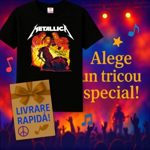 Tricou Metallica - And Justice for All, muzica Hip-Hop / Pop, Dama | Barbat | Copii, Culoare Negru - Img 11