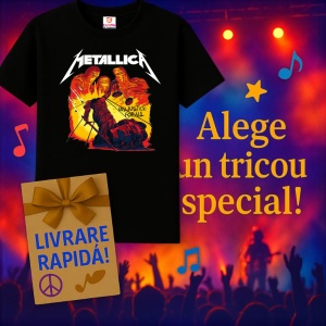 Tricou Metallica - And Justice for All, muzica Hip-Hop / Pop, Dama | Barbat | Copii, Culoare Negru - Img 15