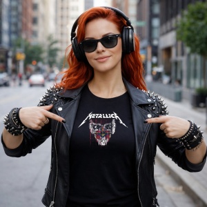 Tricou Metallica Craniu Abstract, din bumbac 100%, tricou negru, Dama | Barbat - Img 6