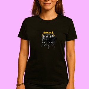 Tricou Metallica - Skulls Graphic, muzica Hip-Hop / Trap, Dama | Barbat | Copii, Culoare Negru