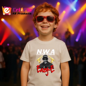 Tricou N.W.A - Cartoon Scene, muzica Pop Rock / Indie Pop, Dama | Barbat | Copii - Img 9
