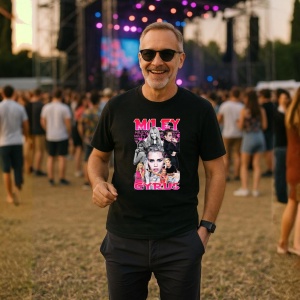 Tricou Nicki Minaj - Queen Pose, muzica Hip-Hop / Trap, Dama | Barbat | Copii, Culoare Negru - Img 9