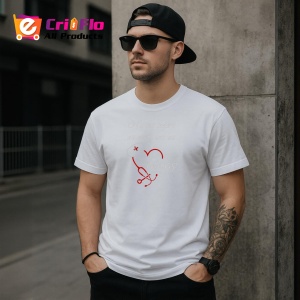 Tricou Nu Toti Ingerii Au Aripi Stetoscop, din bumbac 100%, tricou alb, Dama | Barbat - Img 3