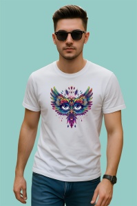 Tricou ochi mandala stil spirit vultur, Copii | Dama | Barbat - Img 2