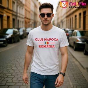Tricou ORAS CLUJ-NAPOCA |Colectia Tricouri Romania