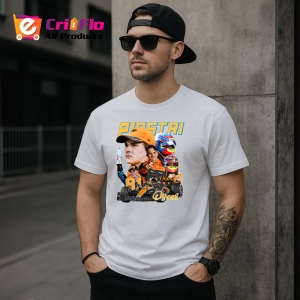 Tricou Oscar Piastri Poster Masina Echipa Mclaren Formula 1, Copii | Dama | Barbat - Img 6