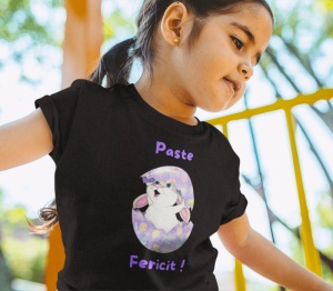 Tricou pascal copii Personalizat - Bucurie Într-un Mod Unic! - Cadou - Img 2