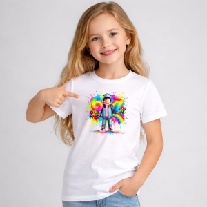 Tricou Paste 67 Roblox Boy Graffiti Colorful Easter, din bumbac 100%, tricou alb, Copii | Dama | Barbat