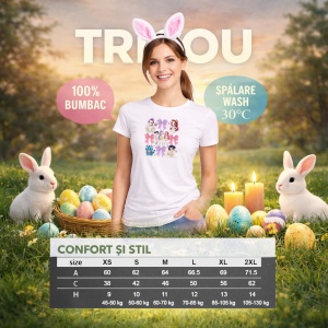 Tricou Paste Huntrix Kpop Coquette Bows Set Pastel Aesthetic, din bumbac 100%, tricou alb, Copii | Dama | Barbat - Img 8