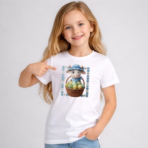 Tricou Paste Miel Cu Cos Oua Stil Vintage Pastel, din bumbac 100%, tricou alb, Copii | Dama | Barbat
