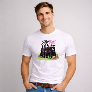Tricou Paste Stray Kids Kpop Easter Grup Stil Dark, din bumbac 100%, tricou alb, Copii | Dama | Barbat