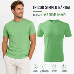 Tricou pentru Bărbați Elegant – 100% Bumbac -132 - Img 52