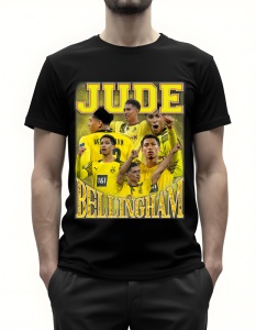 Tricou pentru bărbați - Jude Bellingham - Borussia Dortmund, Stea a Viitorului, Fotbalist