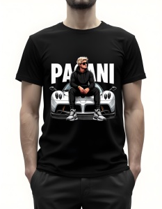 Tricou pentru barbati - Pagani Hyper Sport - Exclusivitate și Putere