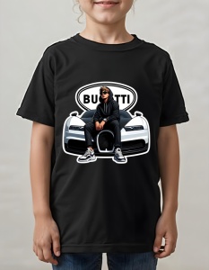 Tricou pentru copii - Bugatti Elegance - Exclusivitate și Stil - Img 2