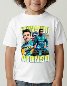Tricou pentru copii - Formula 1 - Fernando Alonso