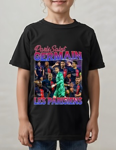 Tricou pentru copii - Paris Saint Germain - Les Parisiens - PSG, Les Parisiens, echipa fotbal