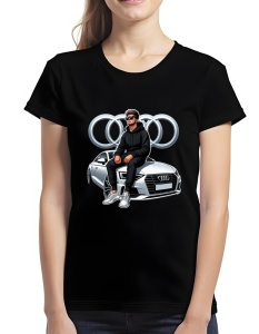 Tricou pentru dama - Audi Prestige - Putere și Rafinat - Img 2