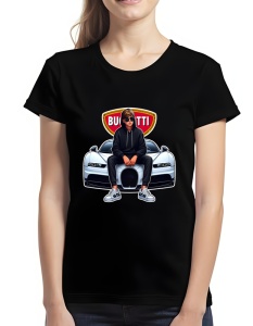 Tricou pentru dama - Bugatti Supreme - Lux și Viteză - Img 2