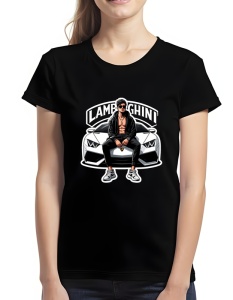 Tricou pentru dama - Lamborghini Thrill - Exclusivitate și Adrenalină