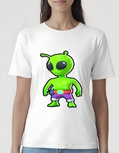 Tricou pentru dama - Stumble Guys - Alien