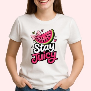 Tricou Pepene Ramai zemoasa, Fructe, Copii | Dama - Img 2