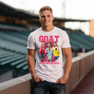 Tricou personalizat barbat Best Player Ronaldo Neymar Messi