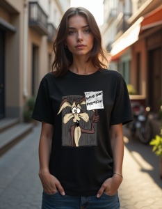 Tricou personalizat pentru dama din bumbac 100% - Same Sh*t Everyday - Img 2
