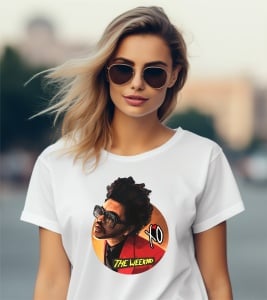 Tricou personalizat pentru dama din bumbac 100% - The Weekend