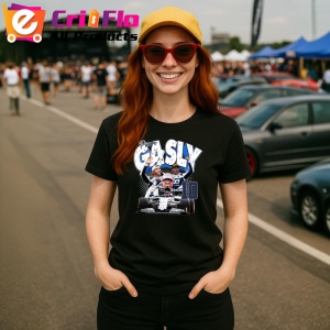 Tricou Pierre Gasly Podium Masina Si Echipa Alfatouri Formula 1, Copii | Dama | Barbat - Img 7
