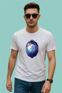 Tricou Planeta Albastra Geometrie Univers, Copii | Dama | Barbat