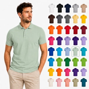 Tricou Polo Bărbați Malfini Pique Polo – , 38 Culori, Mărimi S-5XL, 65% Bumbac