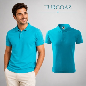 Tricou Polo Bărbați simplu, Malfini – Casual Office,Regular Fit, Bumbac 65% 38 Culori, S-5XL - Img 43